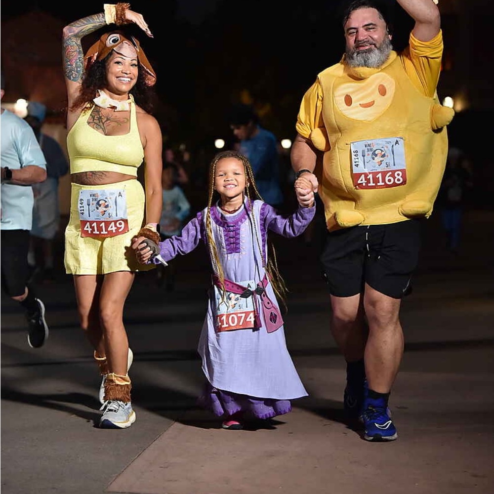 Adult Disney Wish Star and Valentino modified costumes